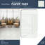 Carreau de vinyle 12 po x 12 po x 2,76 mm