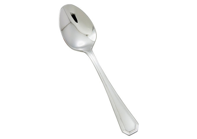 Victoria Stainless-Steel Dinner Spoon, Extra Heavyweight, 8" (12 Pack)