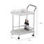 Tea Wine Serving Cart for Kitchen Accessories, Drinks Trolley with Wheels