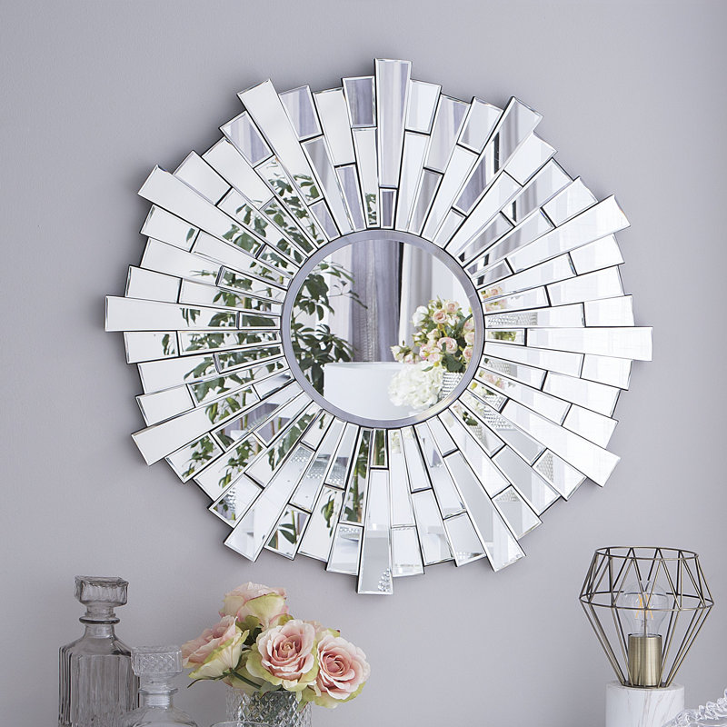 Covert Wood Flat Wall Mirror