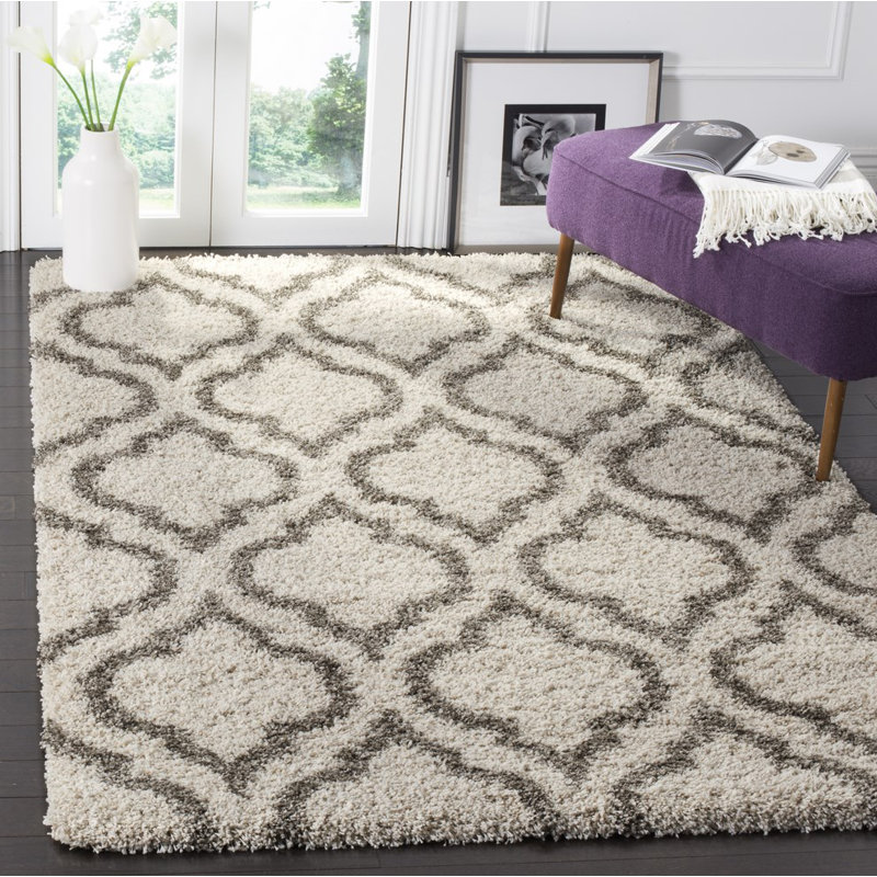 Rossmoor Geometric Hand Woven Area Rug, Rectangle 155 x 229 cm