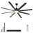 Jawanna Ceiling Fan with Light, 8-Blade Large Ceiling Fan with Remote, 6-Speed Reversible DC Motor, Indoor Outdoor Use, Dimmable 3-Color LED for Living Room, Working Room, Terrace-295924163