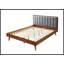 Lit plateforme en bois / rembourré