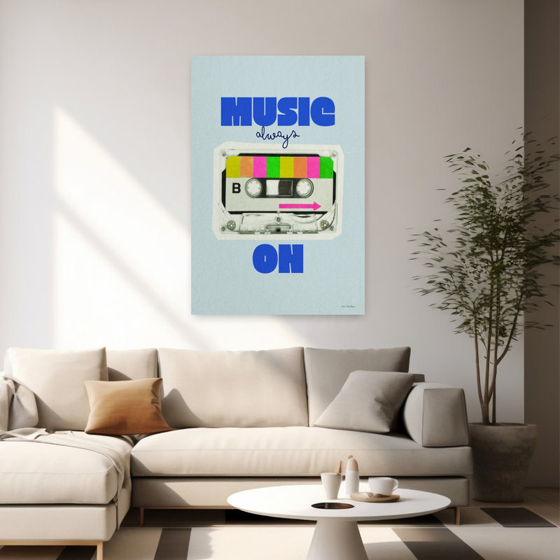 Art contemporain, art abstrait rétro, H 60 po x l 40 po