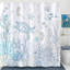 Rideau de douche Nautical Coastal Turtle