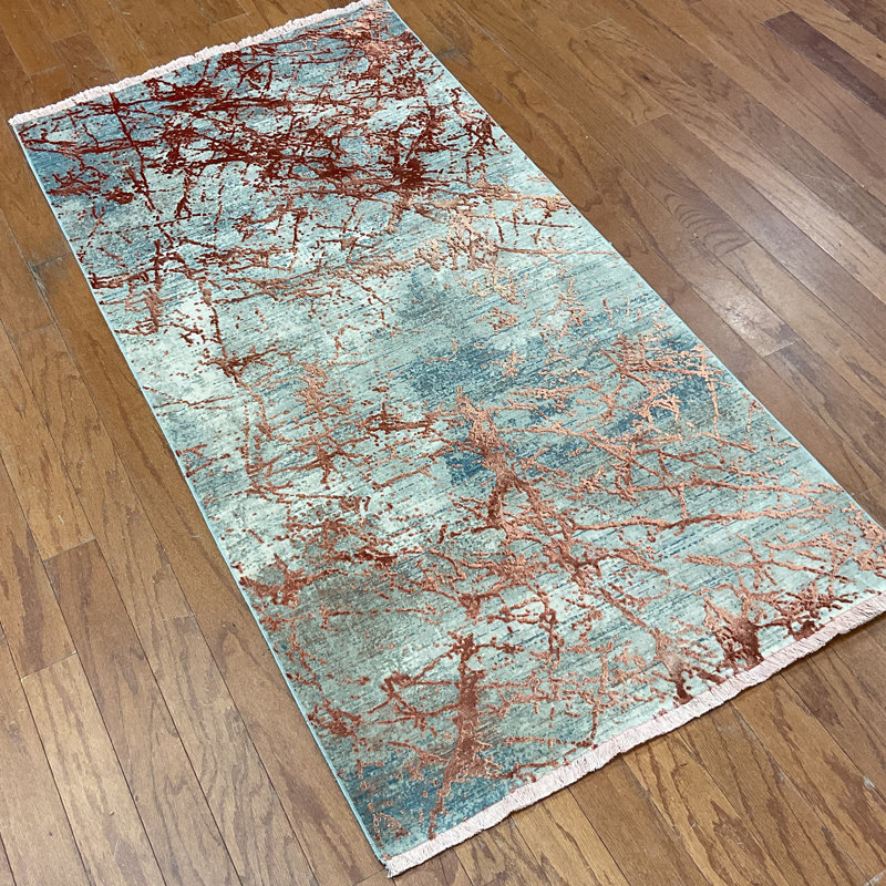 Tapis turc en laine et en soie 17 Stories