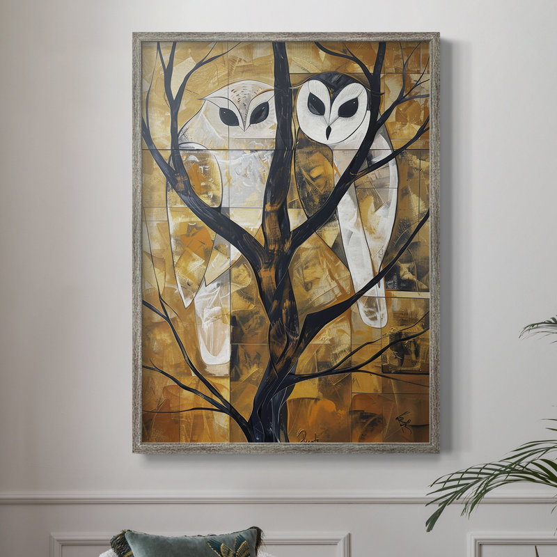 ANIMALS Series LXXV Framed Print - Solid Wood, 21" H x 17" W