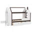 Lit plateforme simple avec tiroirs, lit maison avec tablettes-2112574791