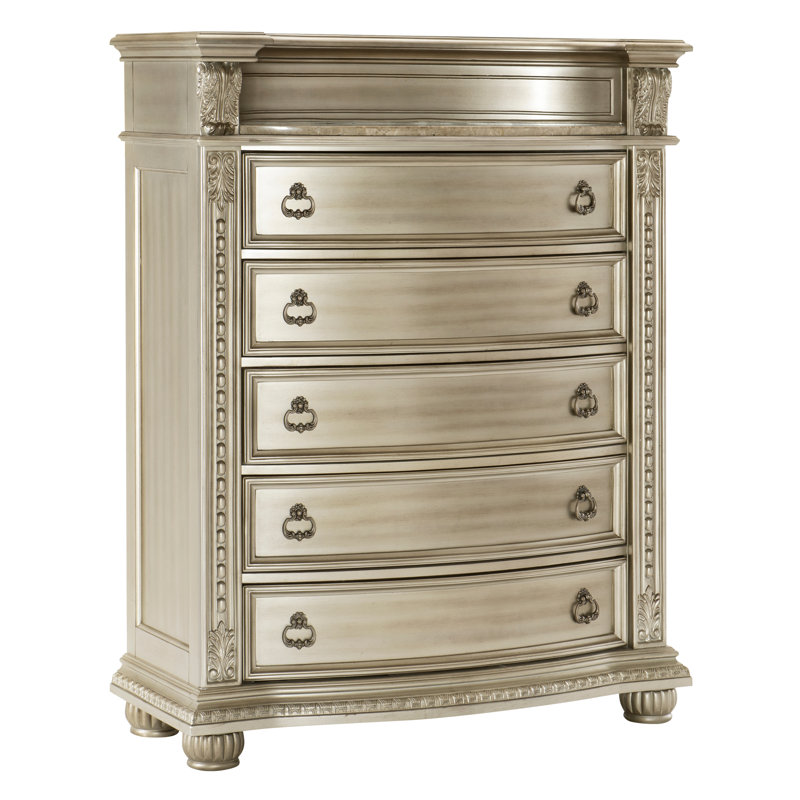 Anndrea 5 Drawer 45" W Chest