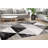 Raymo Geometric Cream/Brown/Black Indoor Area Rug-2102943136