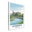 Inverness, Scotland - Romantic Highlands Travel Poster: Castle Over The River Ness. Giclee Print On Wrapped Canvas. Wall Art, Home Decor - Cities & Towns, Scotland - Wrapped Canvas Print-563213469