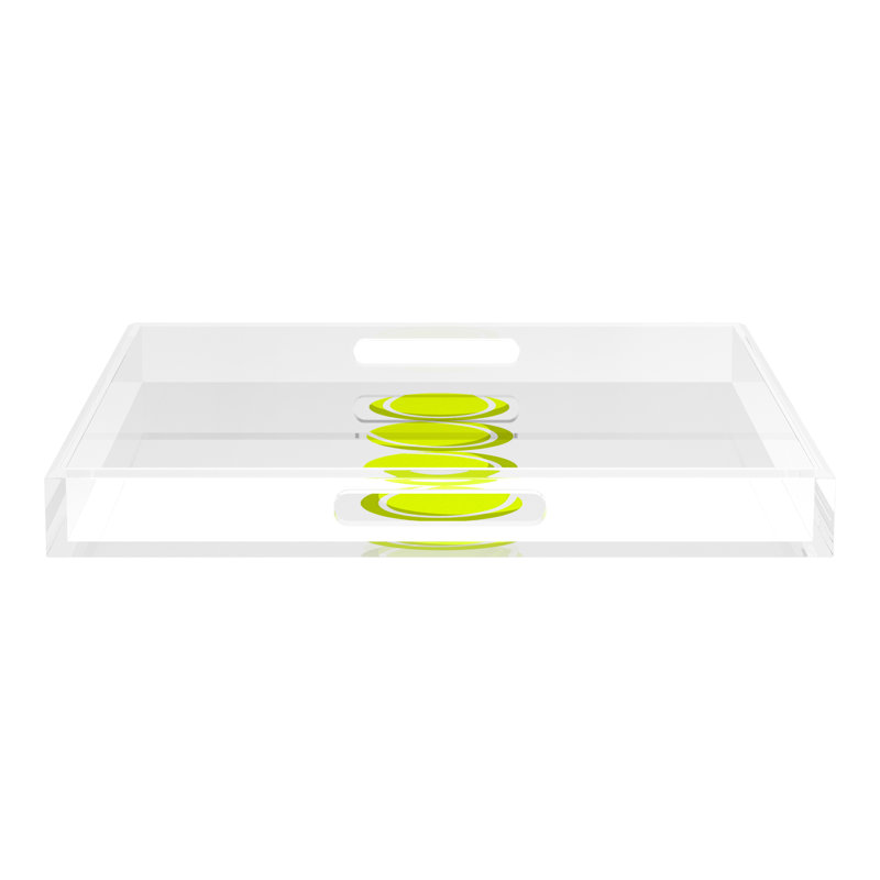 Decorative Tray, 2" H x 18" W x 18" D