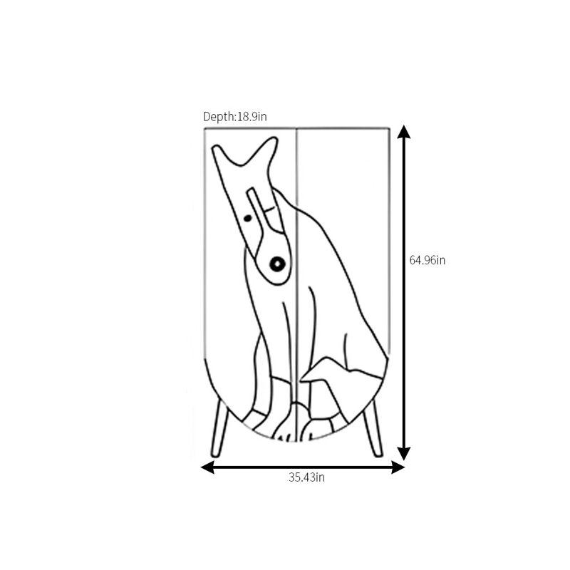Conception artistique de garde-robe de chiot