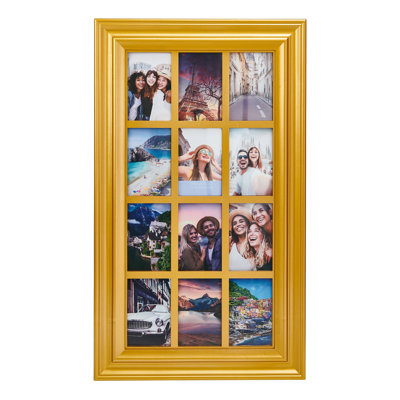 Melannco 12 Opening Photo Collage Frame