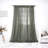 Elyse Polyester Sheer Curtain Panel Pair-74247125-74247131