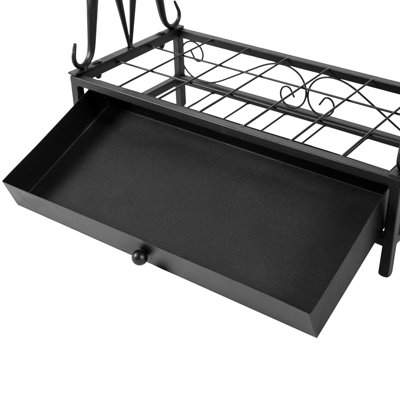 Porte-parapluies autoportant avec rangement Iasha