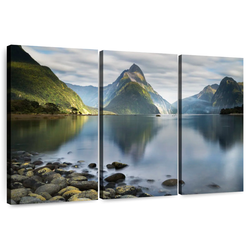 Sebbie Mitre Peak à Milford Sound, H 20 po x l 33 po