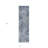 8' Runner Blue Abstract Washable Non Skid Indoor Outdoor Runner Rug