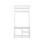 Freestanding 9 - Hook Coat Rack