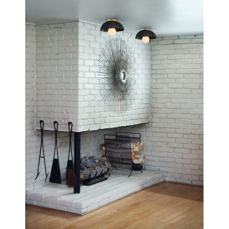 Kebo Flush Mount, Black