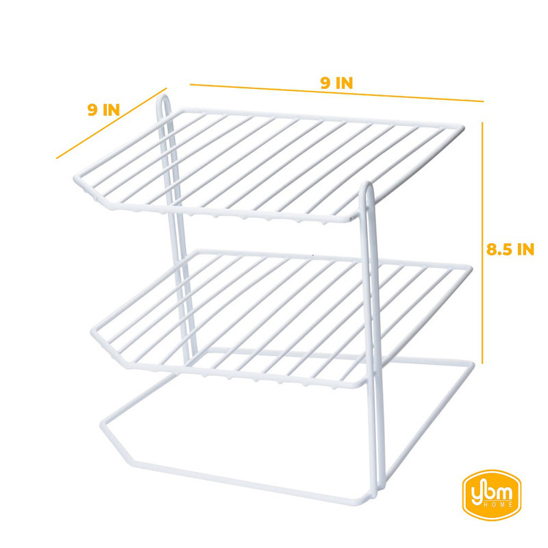 Étagère d'angle à 3 niveaux