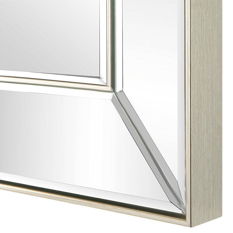 Miroir de salle de bain Wentzville, Nickel