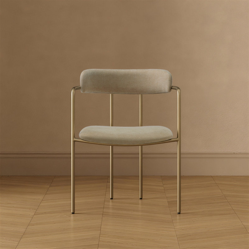 Chaise rembourrée Serene, Taupe
