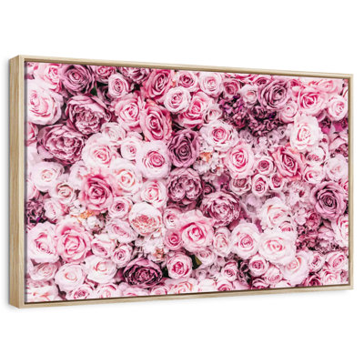 Bed Of Pink Roses
