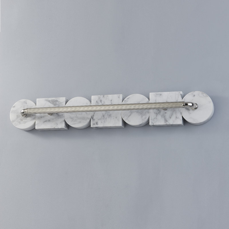 Sena 1 Light Wall Sconce, Burnished Nickel, 32.5" H x 5" W x 5" D