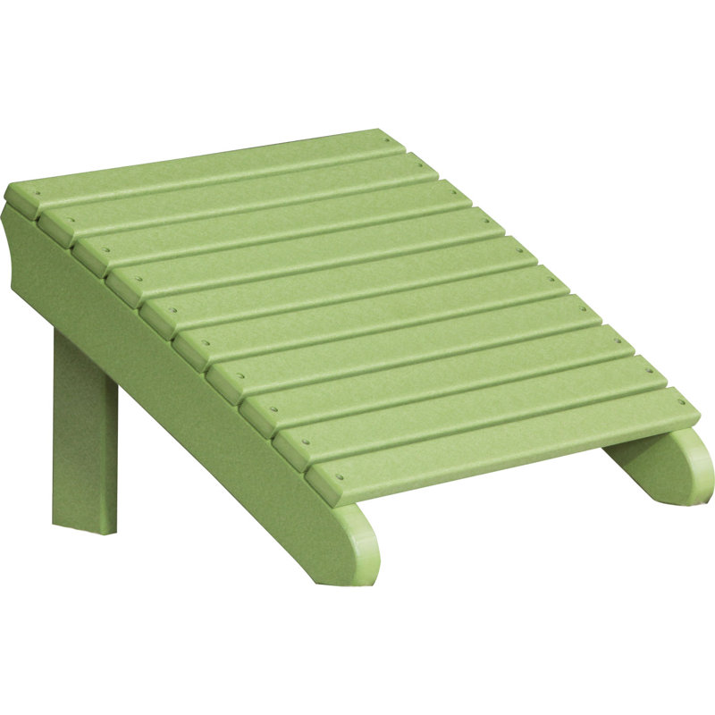 Repose-pieds adirondack en plastique deluxe Bowmans, Vert lime