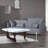Carmila Glass Top Coffee Table-1523157054