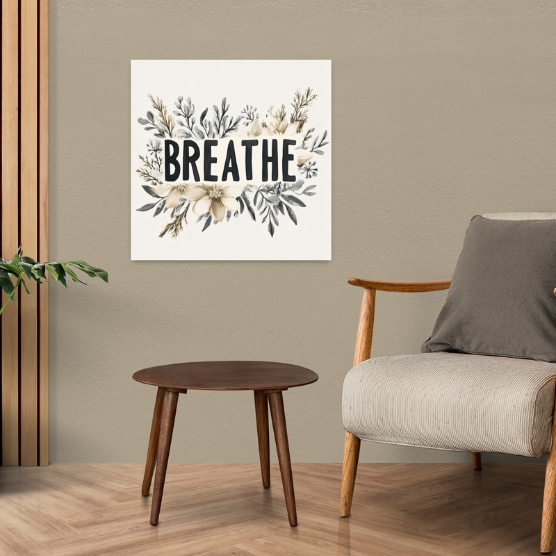 Naturea#039;S Whisper Organic Peaceful Serene Nature Flower Wall Art Print, 60.96cm H x 60.96cm W