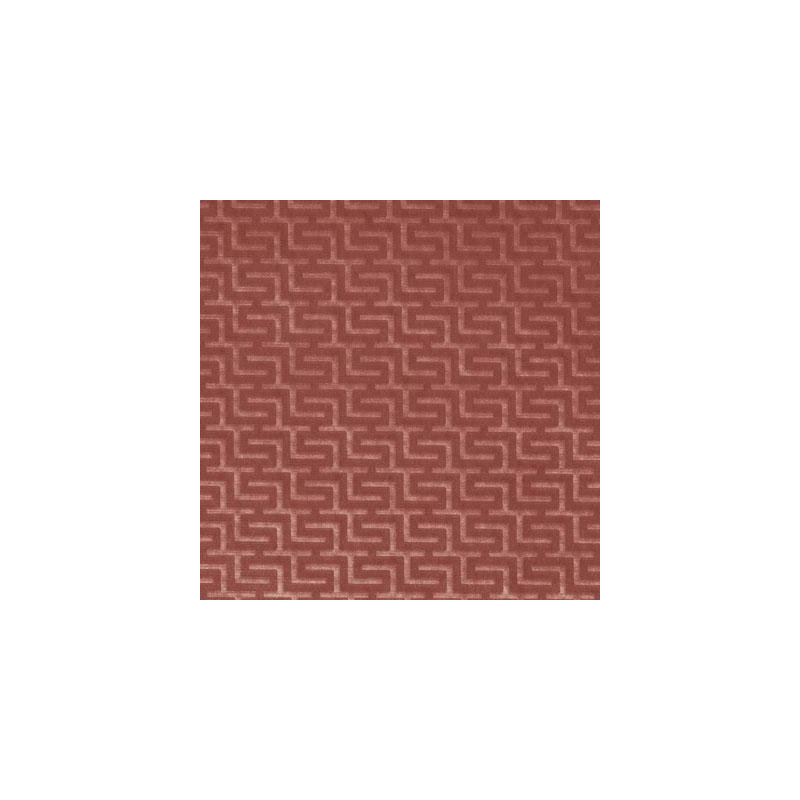 Tissu Bayberry Embossed Velvets, Cerisier