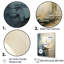Minimalisme lune fantaisie collage sur toile-97037640-97037641