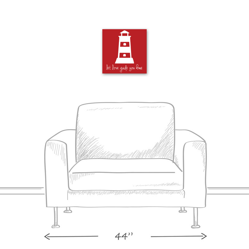 « love guide home », art sur toile Kacie
