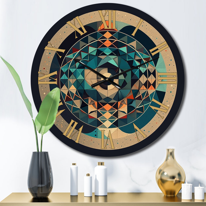 Horloge murale «The Great Mystery Mandala Illustration I», Petit