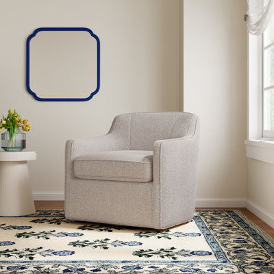 Marietta Upholstered Swivel Armchair