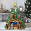 Décoration de Noël d'intérieur en bois pour arbre de Noël sur le thème de la Nativité par D. Gelsinger - Décorations de Noël