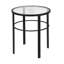 Glass Top End Table-1966517755