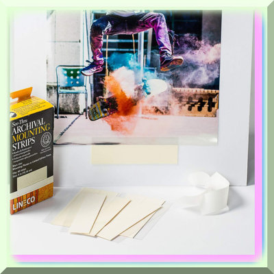 Archival Mounting Strips 4 Inches Pack of 60