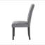 Chaises de salle à manger gris Marcia (ensemble de 2)