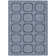 Machine Washable Indoor/Outdoor Claudian ACN1459 Navy Rug