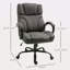 Grand et grand fauteuil de bureau 500Lbs avec siège large, fauteuil de direction ergonomique avec hauteur réglable, roues pivotantes