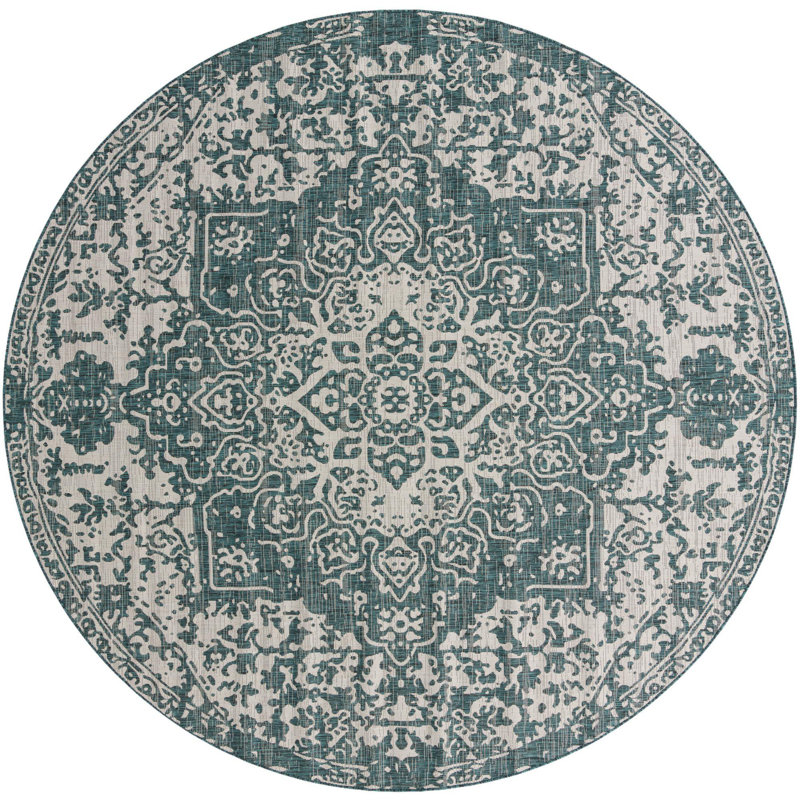 Tapis d'extérieur Destiny, Rond 10 pi 8 po