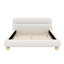 Contemporary Low Profile Upholstered Bed