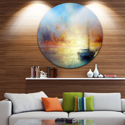Seascape " Seascape Pier On Canvas "