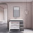 Eliza 42'' Single Bathroom Vanity with Acrylic Top-252726115