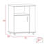 Armoire à micro-ondes inférieure Kit, une porte, trois tablettes latérales-305352088