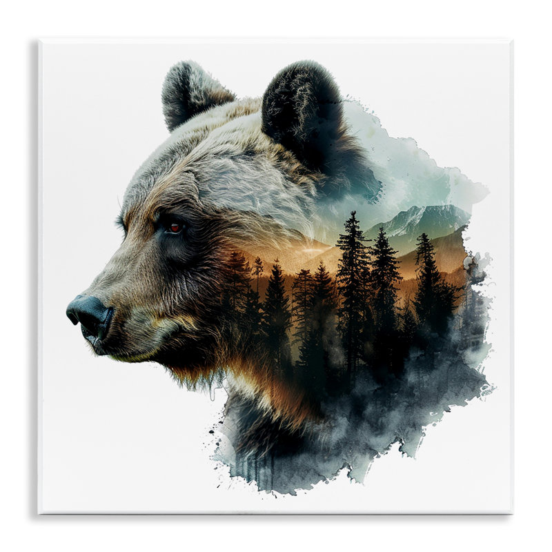  «Bear Woodland Silhouette» par LSR Design Studio