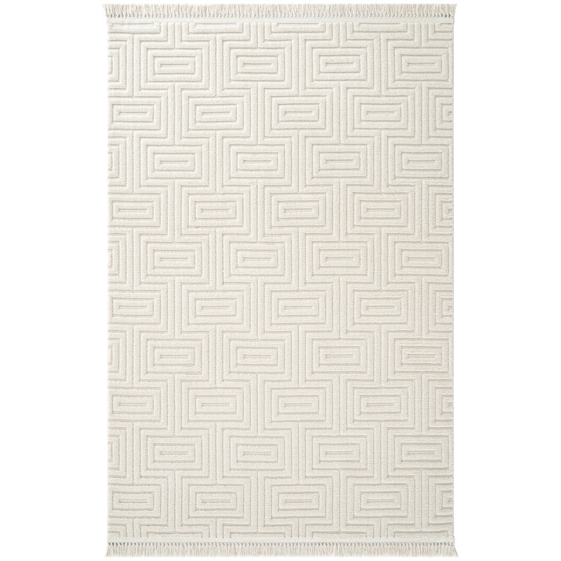 Reyanne Geometric Machine Made Indoor / Outdoor Area Rug, Rectangle 200 x 300cm